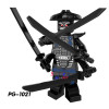 Single Super Hero Marvel Daredevil Spider-Man Masked Robber Punisher Odin Shocker Comics building blocks bricks toy for children