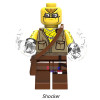 Single Super Hero Marvel Daredevil Spider-Man Masked Robber Punisher Odin Shocker Comics building blocks bricks toy for children