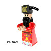Single Space Batman Vixen Iron Spider-Man Ronald McDonald with Joker Face building blocks models bricks toys for children kits
