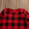 Spring Autumn Casual Baby Kids Girls Long Sleeve Palid Cotton Dress Checked Party Princess Formal Dresses 1-6Y Spring Autumn Casual Baby Kids Girls Long Sleeve Palid Cotton Dress Checked Party Princess Formal Dresses 1-6Y
