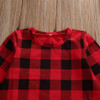 Spring Autumn Casual Baby Kids Girls Long Sleeve Palid Cotton Dress Checked Party Princess Formal Dresses 1-6Y Spring Autumn Casual Baby Kids Girls Long Sleeve Palid Cotton Dress Checked Party Princess Formal Dresses 1-6Y