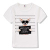 Spring Autumn Cartoon Bad Dog Boys Short Sleeve t shirt Kids Clothes T-Shirts Children Baby Girls Clothing