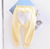 Spring Autumn Baby Boys Harem Pants 100% Cotton Good Quality Heart Pants Kids Casual Clothing Long Trousers Ruffle PP Pants DS19