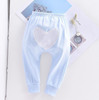 Spring Autumn Baby Boys Harem Pants 100% Cotton Good Quality Heart Pants Kids Casual Clothing Long Trousers Ruffle PP Pants DS19