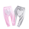 Spring Autumn Baby Boys Harem Pants 100% Cotton Good Quality Heart Pants Kids Casual Clothing Long Trousers Ruffle PP Pants DS19