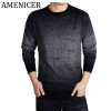 Spring Autumn 2017 Men Fashion Knitting Sweater Slim Fit O-Neck Printing Clothing Men Swaters And Pullovers Ropa Casual Hombre