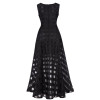 Sisjuly 2017 maxi summer plaid women dress new long organza day dress vestidos de festa satin fashion style black women dress