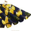 SISHION Women Summer Dress Short Sleeve Elegant Lemon Print Black Red Blue Retro Big Swing 50s Vintage Dress Tunic Vestidos 434