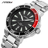 SINOBI Men Wrist Watch Top Luxury Brand 3Bar Waterproof Steel Watchband Male formal Sports Geneva Quartz Clock 007 Saat