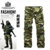Group-buying!!!! Hot Selling brand Men's Pocket army camouflage pants men cargo trousers camo military pants wholesale