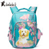 GRIZZLY 2017 NEW Russia Kids Backpack Cute Cartoon School Bags Orthopedic Waterproof Children Primary School for Girls Grade 1-4