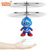 Global Drone RC Helicopter Drone 2 Channel Remote Control Spaceman Helicopter Induction Aircraft Toy Indoor Children Gift Toys