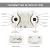 Global Drone Mini Foldable Drone 2.4G 4CH 6-Axis Gyro Portable RC Helicopter Wifi FPV Micro Quadcopter RTF with HD Camera