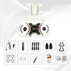 Global Drone Mini Foldable Drone 2.4G 4CH 6-Axis Gyro Portable RC Helicopter Wifi FPV Micro Quadcopter RTF with HD Camera