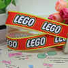 7/8'' Free shipping block printed grosgrain ribbon hairbow headwear party decoration diy wholesale OEM 22mm D282