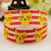 7/8'' (22mm) Pokemon Cartoon Character printed Grosgrain Ribbon party decoration satin ribbons OEM 10 Yards