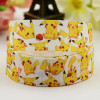 7/8'' (22mm) Pokemon Cartoon Character printed Grosgrain Ribbon party decoration satin ribbons OEM 10 Yards