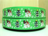 7/8"(22mm) Chrismas high quality printed polyester ribbon 5 yards,DIY handmade materials,wedding gift wrap,5Yc1078