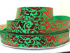 7/8"(22mm) Chrismas high quality printed polyester ribbon 5 yards,DIY handmade materials,wedding gift wrap,5Yc1078