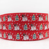 7/8"(22mm) Chrismas high quality printed polyester ribbon 5 yards,DIY handmade materials,wedding gift wrap,5Yc1078