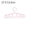 7 Ring Hole Round Tie European Clothes Scarves Storage Rack Cloth Rotate Save Space Closet Organizer Scarf Hanger Hangers