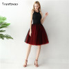 7 Layers 60cm Long Women Skirt Princess Tutu Tulle Skirts Fashion Ball Gown Lolita Skirt Summer Saias Femininas faldas Jupe