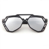 7 Colors Women  Fashion Polygonal Hollow Sunglasses Brand Designer Luxury Sun Glasses For Men Women