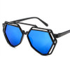 7 Colors Women  Fashion Polygonal Hollow Sunglasses Brand Designer Luxury Sun Glasses For Men Women