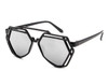 7 Colors Women  Fashion Irregular Polygonal Hollow Sunglasses Brand Desinger Luxury Sun Glasses For Men Women