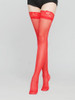 7 colors Thigh High Sexy Stockings Lace Silicone Stay Up Transparent Pantyhose For Women Medias Over The Knee Socks ZB-H005