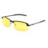 65-13-143 Aluminum magnesium polarized night vision goggles night driving goggles fishing oculos de sol masculine gafas de sol m