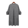 5XL Womens Autumn Spring Warm Open Front Trench Long Cloak Overcoat Waterfall Cardigan Casual Clothes For Lady Casaco Feminino