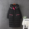5XL Women Winter Coat Jacket Long Parkas Natural Fox Fur Hooded Outwear Female Snow Overcoat Warm Thicken 2017 Big Size New