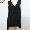 5XL Summer Women Blouse Lace Vintage Sleeveless Blouses White Black Crochet Casual Shirts Plus SizeTops 5XL Summer Women Blouse Lace Vintage Sleeveless Blouses White Black Crochet Casual Shirts Plus SizeTops