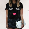 5XL Big Size 2018 New Fashion letters Print tshirts Female T-shirt Plus Size Summer Tee Shirt Ladies harajuku shirt women tops