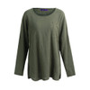 5XL Plus Size Cotton Linen T-shirt Female Korean Women Long Sleeve Loose Casual Tee Shirt Femme Ethnic Vintage Autumn Shirt Top