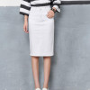 5XL High Waist Pockets Straight Denim Long Skirt Casual Summer Vintage Jupe Femme High Quality Plus Size Denim Skirts TT2412