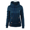 2018 Autumn Fashion Women Hoodie Sweatshirts Self-tie Pockets Pullover Hooded Loose Tops moletom feminino sudaderas mujer XXXL