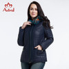 2018 Astrid Women down Jacket Autumn and Winter Coats Plus Size Jacket Fashion Leisure Brand female parkas Ukraine L-5XL AM-1590