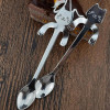 2018 1 Piece Cute Cat Spoon Long Handle Spoons Flatware Drinking Tools Kitchen Gadget F24
