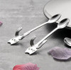 2018 1 Piece Cute Cat Spoon Long Handle Spoons Flatware Drinking Tools Kitchen Gadget F24