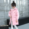 Boys Girls Winter Duck Down Jacket Kids Thick Clothes Outerwears with Hooded for Russia Cold -30 Degree Warm Coat Parka