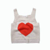 Boys Girls Vests Jacket Kids Clothes Knitting Fashion Heart Children Clothing Girl Waistcoat Spring Autumn Casual Baby Boys Ves