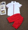 Boys Clothing Sets(Shirt+Shorts) 2017 Summer Kids Clothes for Boys Fashion Baby Boys Clothing Sport Suit