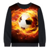 boy clothing tees autumn kids tops baby girl brand Long sleeve tops child football Children clothing kids t shirt children