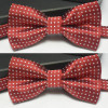 Boy Bow skinny mens Tie quality dot tie bowtie bow yellow red knitted ties for men corbatas hombre 2017 noeud papillon homme