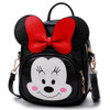 Bowknot Cute Minnie Mickey Children Cartoon School Backpack For 0-3 years old Boys And Girls Lovely Cartoon Schoolbag MAQ52