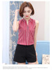 BIBOYAMALL Women Blouse Fashion 2017 Summer Chiffon Blouse Plus Size Sleeveless Print Casual Shirt Tops Women Work V-neck Blusa