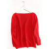 2017 Autumn winter NEW Women's Cashmere Sweater Fashion one collar loose bat sweater Knit pullover female Wool Sweaters thick