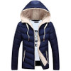 2017 Autumn Winter New Fashion Hooded Chaqueta Hombre Invierno Thick Waterproof Medium Long Stylish Winter Jackets Men